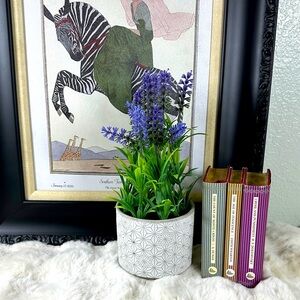 Faux Lavender Bouquet
